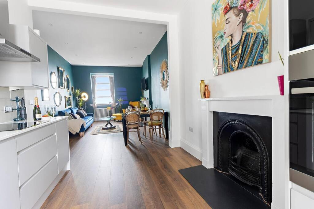 Modern 1 Bed Apartment, Sea Views, Free Parking, Wifi, Netflix Teignmouth Exterior foto